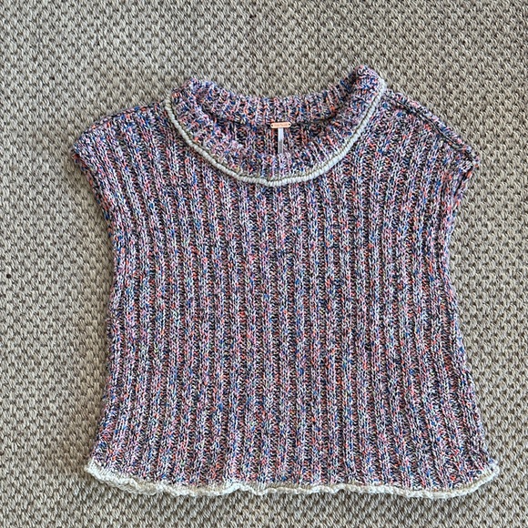Free People Desert Heat Sweater Vest - Picture 3 of 6